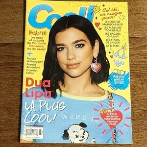 DUA LIPA Cool! Magazine 2021 FULL COLOUR POSTER